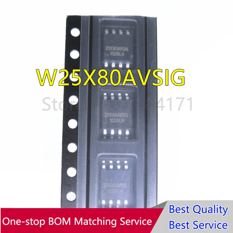 5 шт. W25X80AVSIG SOP 8 BIOS W25X80AVSSIG|5pcs|bios |
