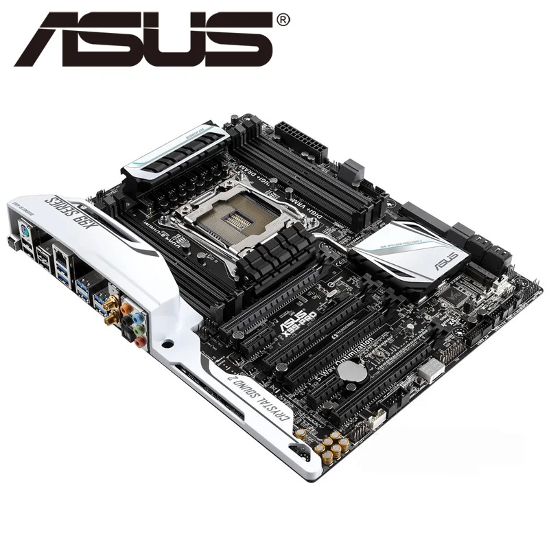 Asus X99-PRO настольная материнская плата X99 Socket LGA 2011-V3 i7 X DDR4 128G ATX UEFI биос оригинальная б/у материнская плата в продаже