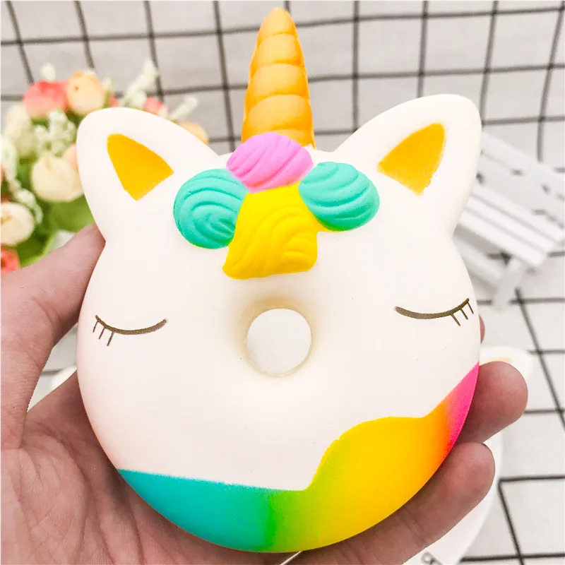 Мягкое Новинка, кляп, игрушки, Jumbo Fun, сдавливание, сюрприз, снятие стресса, игрушки для детей, милая для сжимания медленно распрямляющаяся, рождественские подарки - Цвет: 1