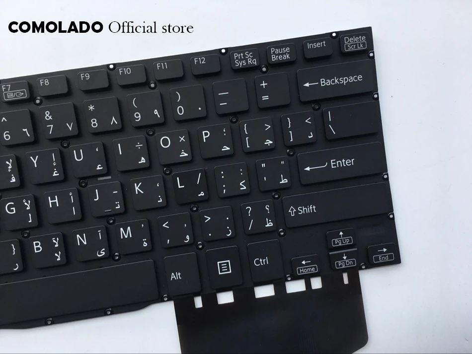 AR арабская клавиатура для Sony VAIO Fit 13 13A 13N SVF13 SVF13A SVF13N черная ноутбука Layout |