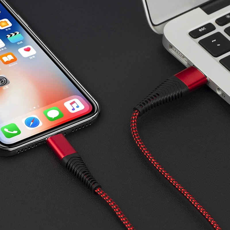 ZRSE кабели для мобильных телефонов 1 М 2 а кабель Micro USB Type C нейлоновая оплетка
