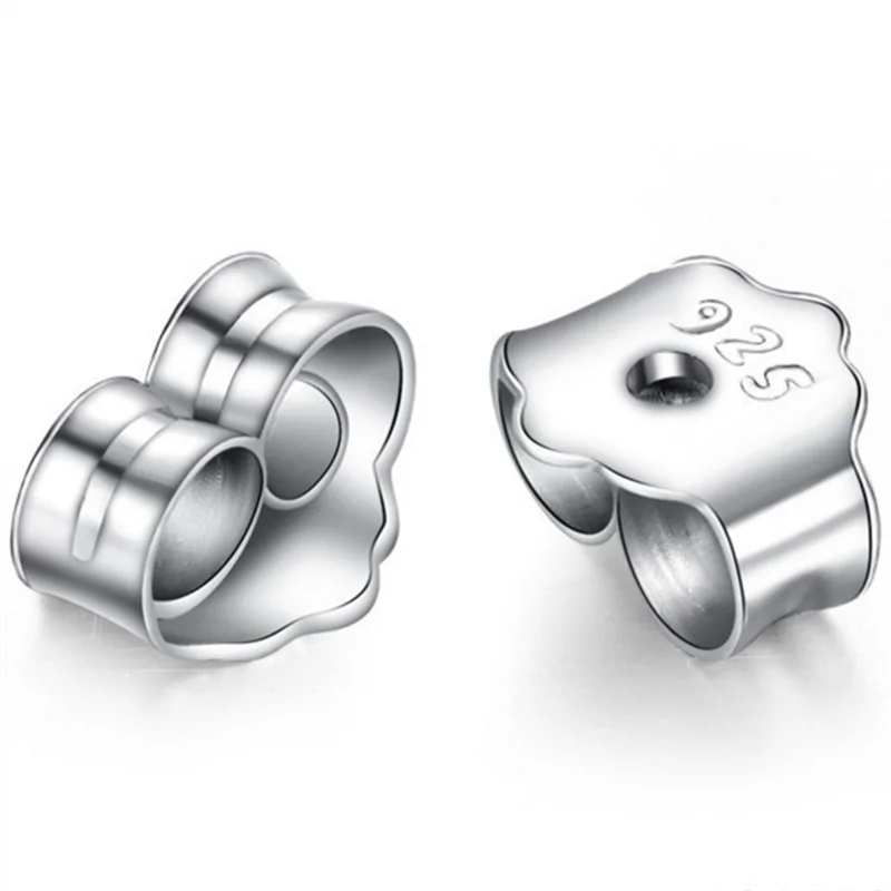 

Серьги из серебра 200 пробы с наполнителем для ушей, 925 шт.