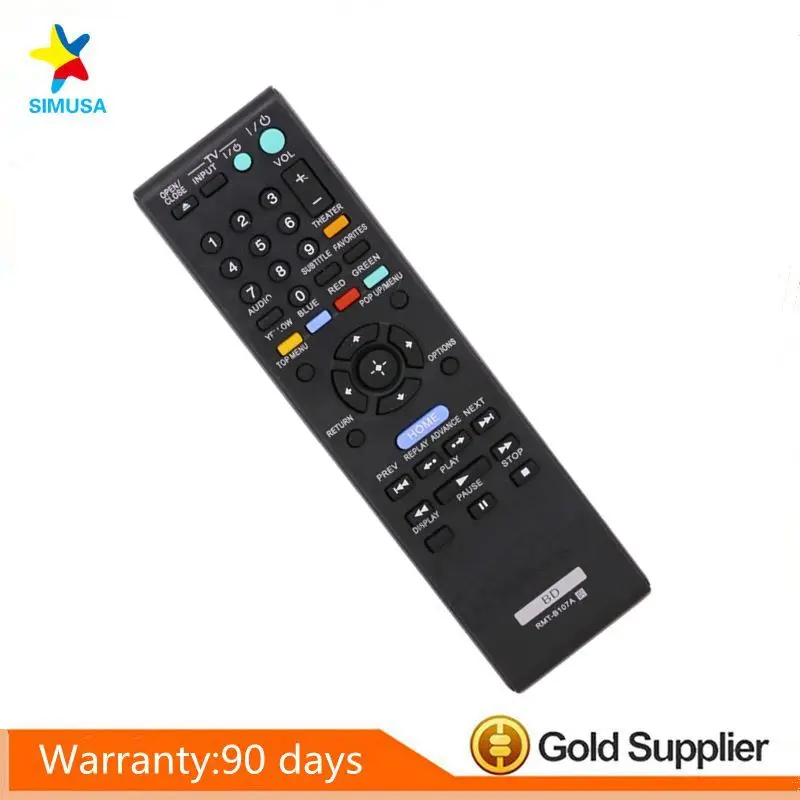 

RMT-B107A,RMT-B112A,RMT-B119A,RMT-B108P Remote Control For SONY Blu-Ray Player