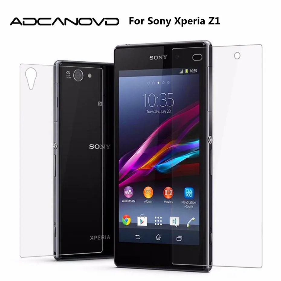 2 шт./лот 9H 0 3 мм 2.5D переднее + заднее закаленное стекло для Sony Xperia Z5 Premium Z3 Compact Z1 Z2