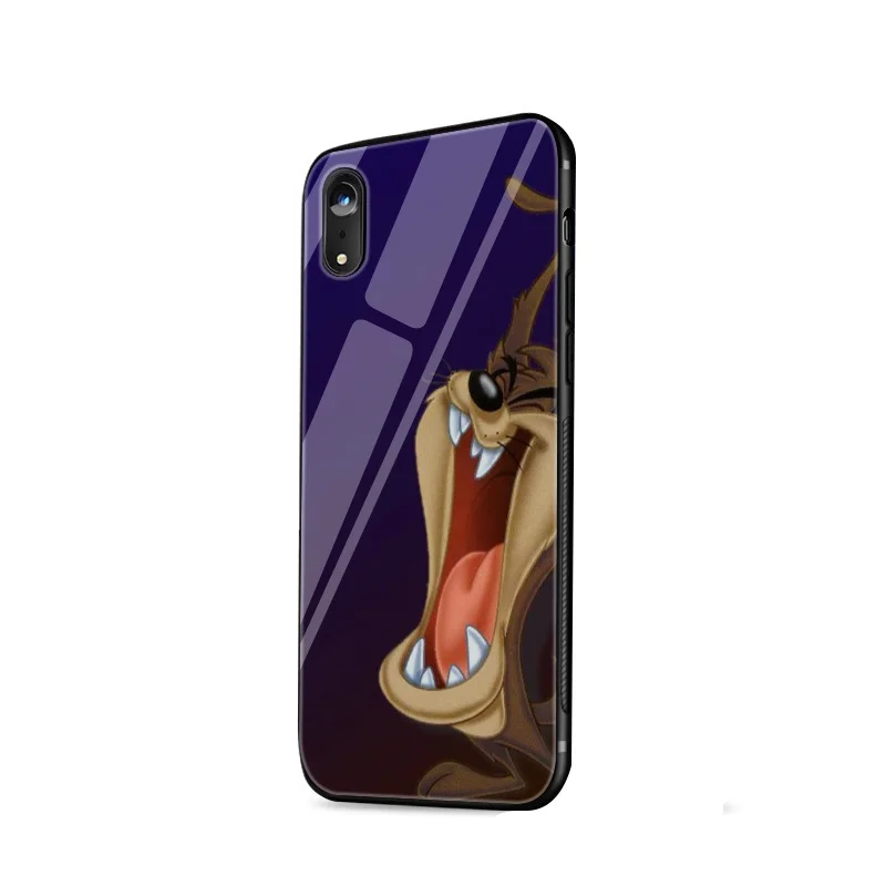 Tasmanian Devil Taz Ca11 Pro Max для iPhone 5 5S 11 6 6s 7 8 Plus XR X XS защитное стекло | Мобильные телефоны и