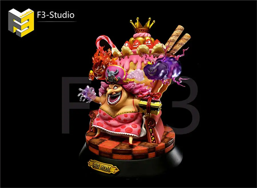 Комиксов клуб one piece F3 SD четырех императоров большой мама gk каучуковая фигурка содержат светодиодные игрушка для коллекции