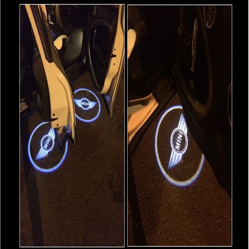 2X для Mini Cooper Clubman земляк R55 R57 R58 R59 R60 S JCW F54 F55 F56 F57 автомобиля светодиодный Двери