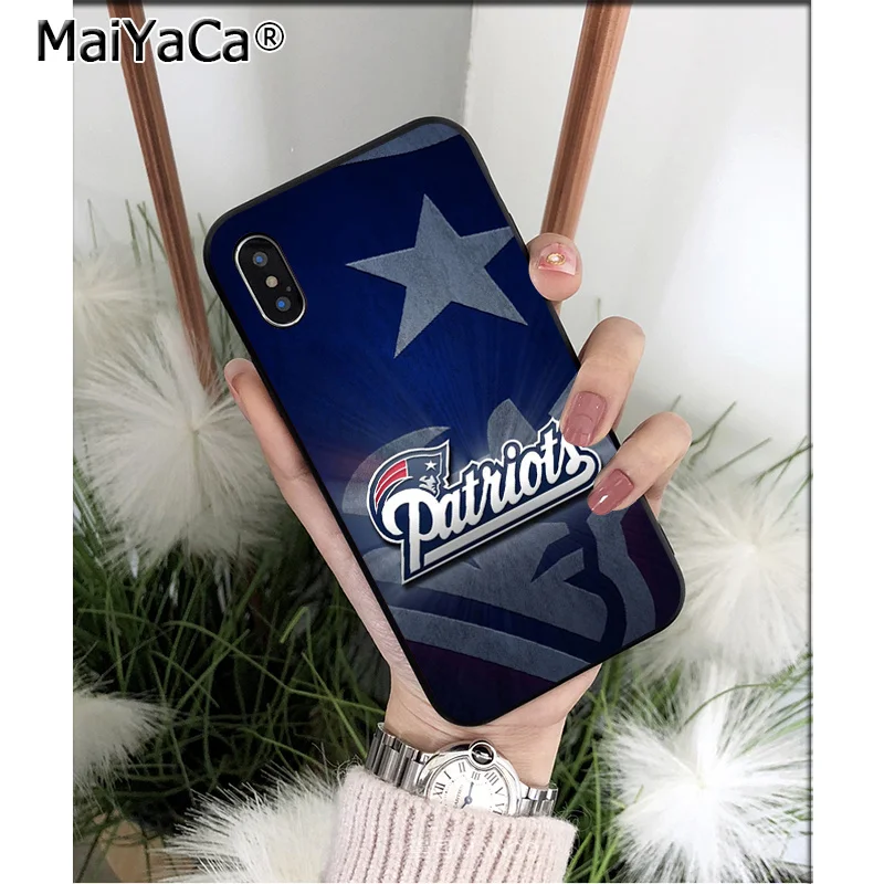 A7 MaiYaCa английский Патриоты черный мягкий чехол для телефона из ТПУ чехол для Apple iPhone 8 7 6 6S Plus X XS MAX 5 5S SE XR чехол - Цвет: A7