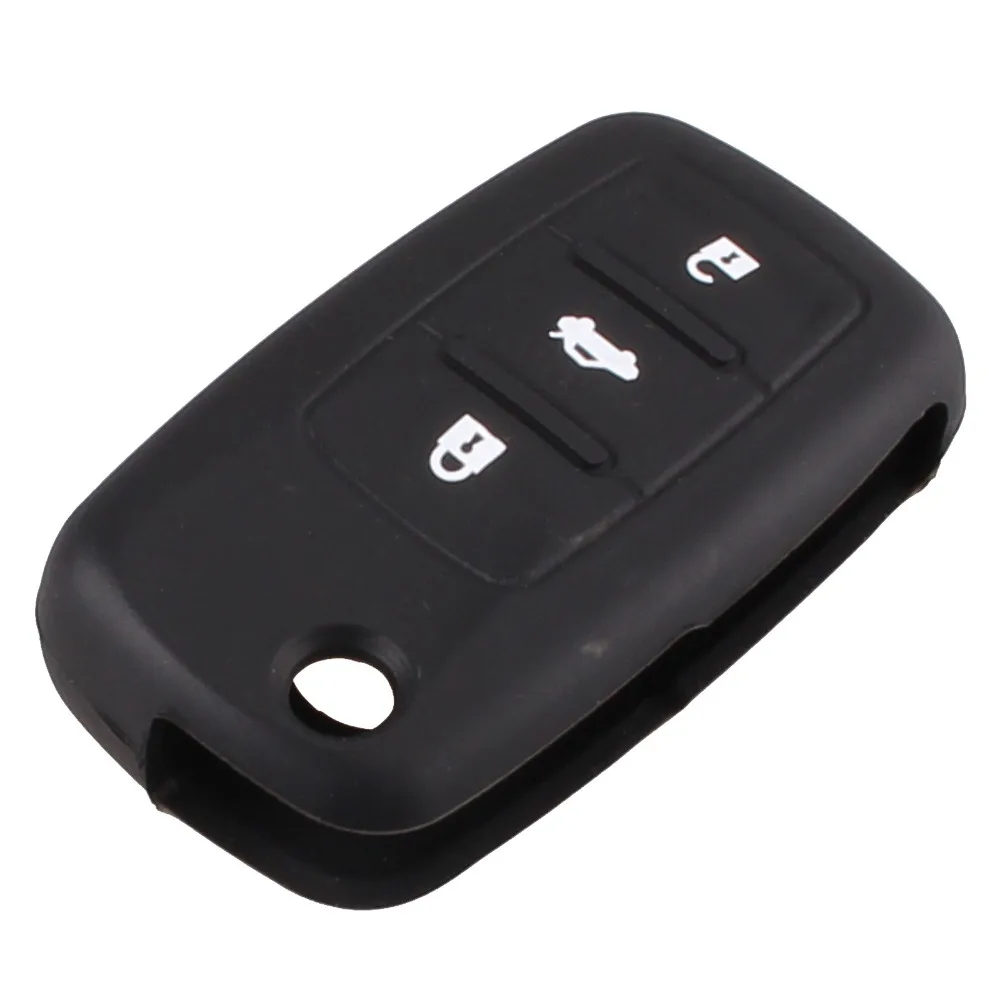 Dandkey 3 кнопки силиконовой Ключи Чехлы для мангала Тюнинг автомобилей Volkswagen VW Jetta