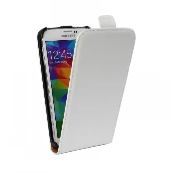 Белый S8 плюс крышка для Samsung S3 мини Чехол Флип кожаный Coque для Galaxy A5 A7 A3 S6 S7 край S4 S5 мини Примечание 5 4 3 2 принципиально - Цвет: Белый