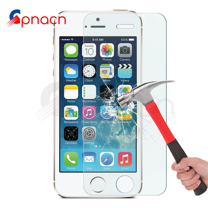 9H Защитное стекло для Apple iPhone 5S SE 5C 5 закаленное защитное стекло для экрана Анти-взрыв для iPhone 5 5S 4 4S Пленка чехол