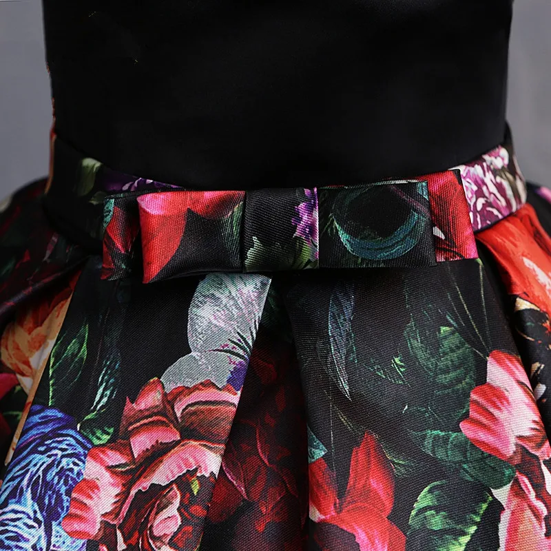 Очаровательное бальное платье jaevini с цветочным принтом для выпускного вечера