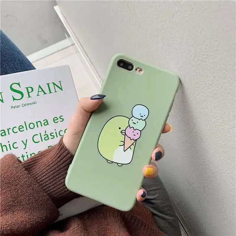 Cute small animal photo penguin for huaweip10p10pp20p20pro ice cream Huawei mate10 20 pro nova2s 3 glory 9 10 mobile |