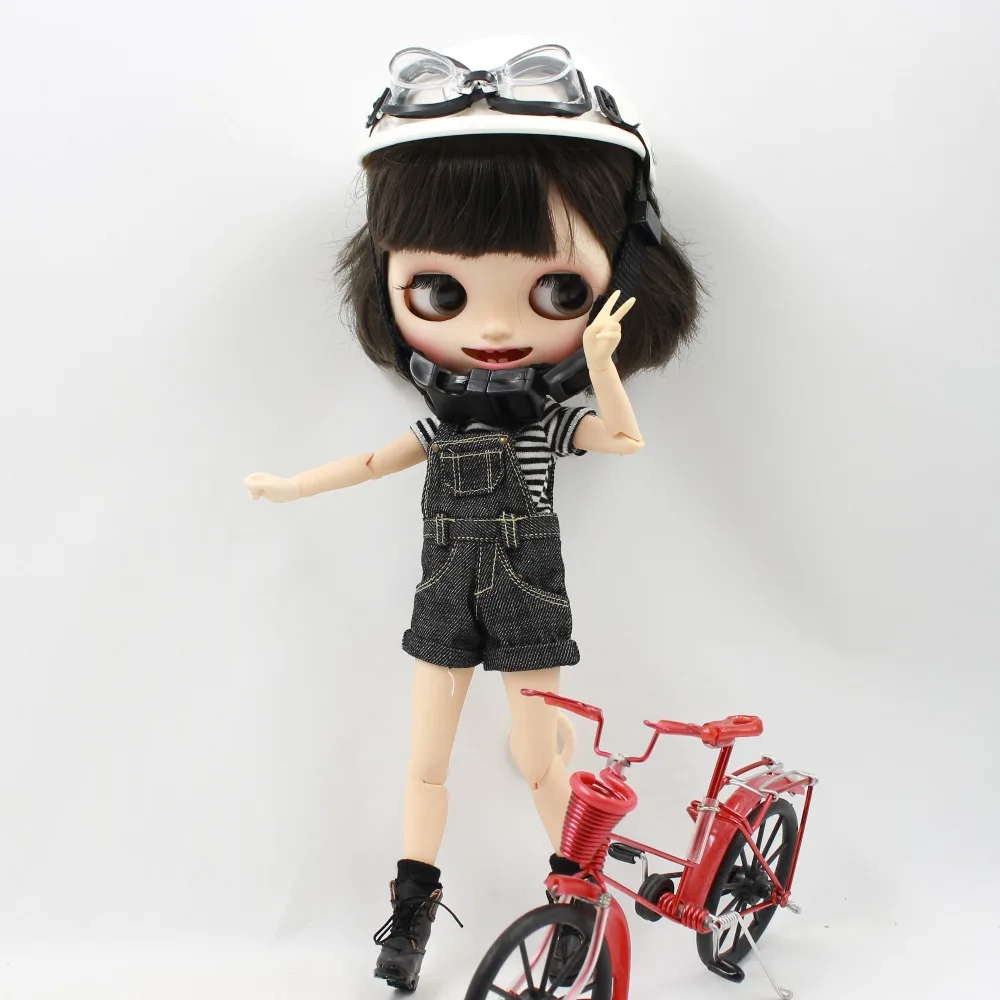 Blyth кукла ледяной шлем очки для jecci five Прохладный подарок игрушечный шлем