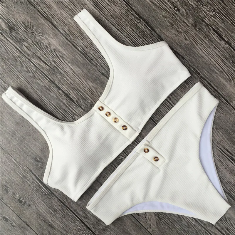 Бикини 2018 купальник женский Maillot De Bain Femme сексуальный чистый комплект бикини на