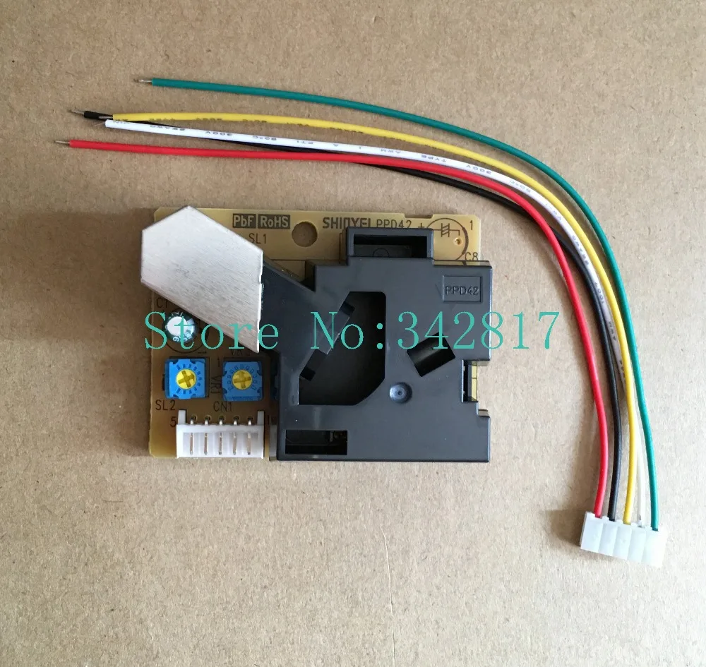 PPD42 японский импортный датчик пыли SHINYEI PM2.5 PPD42NJ PPD42NS PPD4NS|dust sensor|pm2.5 dust sensorsensor sensor |
