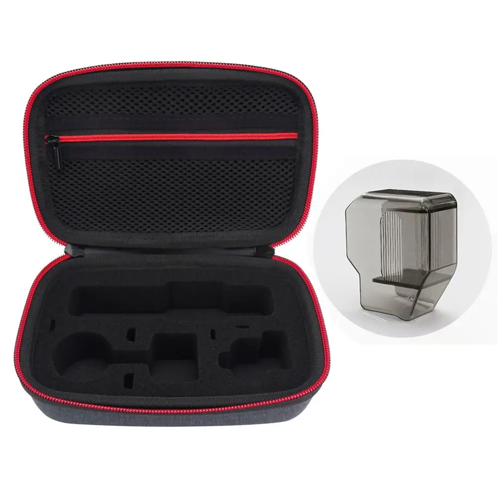BD17 Case and Cap Жесткий чехол EVA для переноски DJI Osmo Pocket, защитная дорожная сумка, поставляется с крышкой объектива для ручного карданного фотоаппарата - Цвет: BD17 Case and Cap