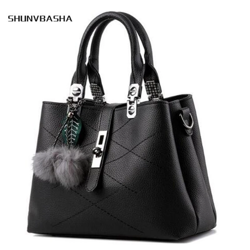 SHUNVBASHA Женщины Сумка Женская Портфель ПР сумки На Ремне PU Почтальона Сумочки