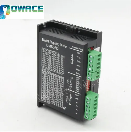 Новые товары! DM556D 50VDC /5.6A / 256 microstep высокопроизводительный цифровой Драйвер