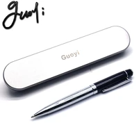 guoyi c001 424 g2 ballpoint luxury eenvoudige business examen metal high end gifts mass customization logo signature pen