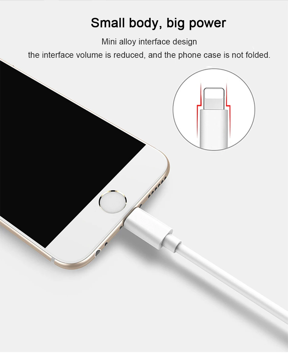NOHON USB кабель для зарядки 8 Pin Освещение для iphone X XS MAX XR Синхронизация данных Быстрая зарядка длинный кабель 1 м 3 м для iphone 8 7 6S 5 Plus