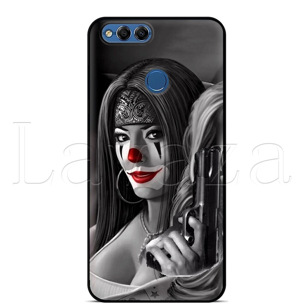 3 Lavaza клоун ужас Джокера страшный чехол для huawei P8 P9 P10 P20 P30 Y6 Y7 Y9 Lite Pro P Smart Nova 2i 3i мини - Цвет: 3