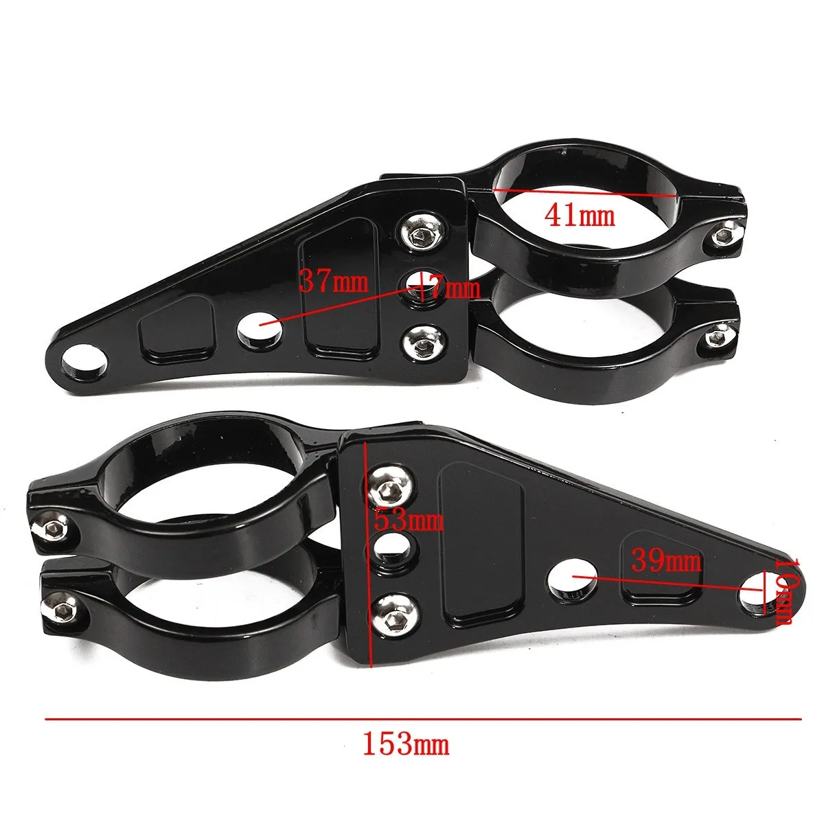Черная Алюминиевая фотовилка 41 мм для Harley Chopper /Cafe /Racer|motorcycle mould|motorcycle headlights for salefork