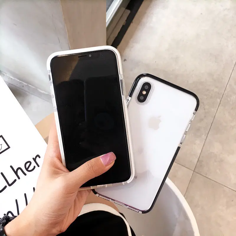 Luxury Case For iPhone XS Max XR X 10 Ultra Thin Slim Soft TPU Silicone Cover 6 6s 7 8 Plus Coque Fundas Capa |