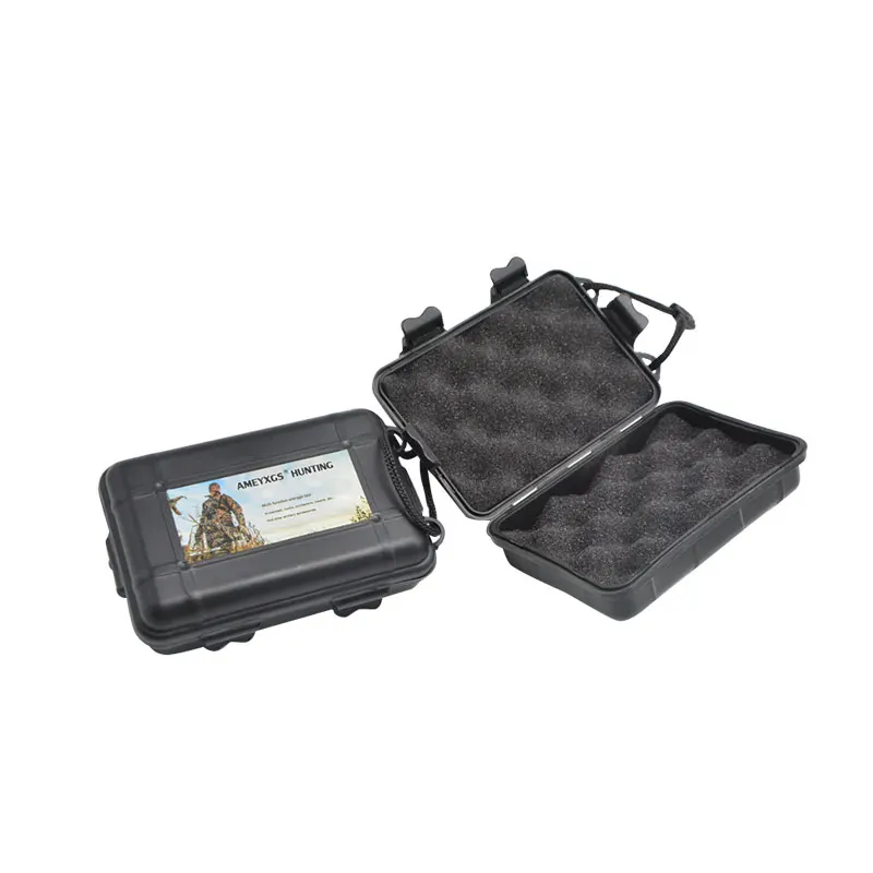 

1 Pc High Quality Black Plastic Archery Arrow Storage Box Convenient And Compact