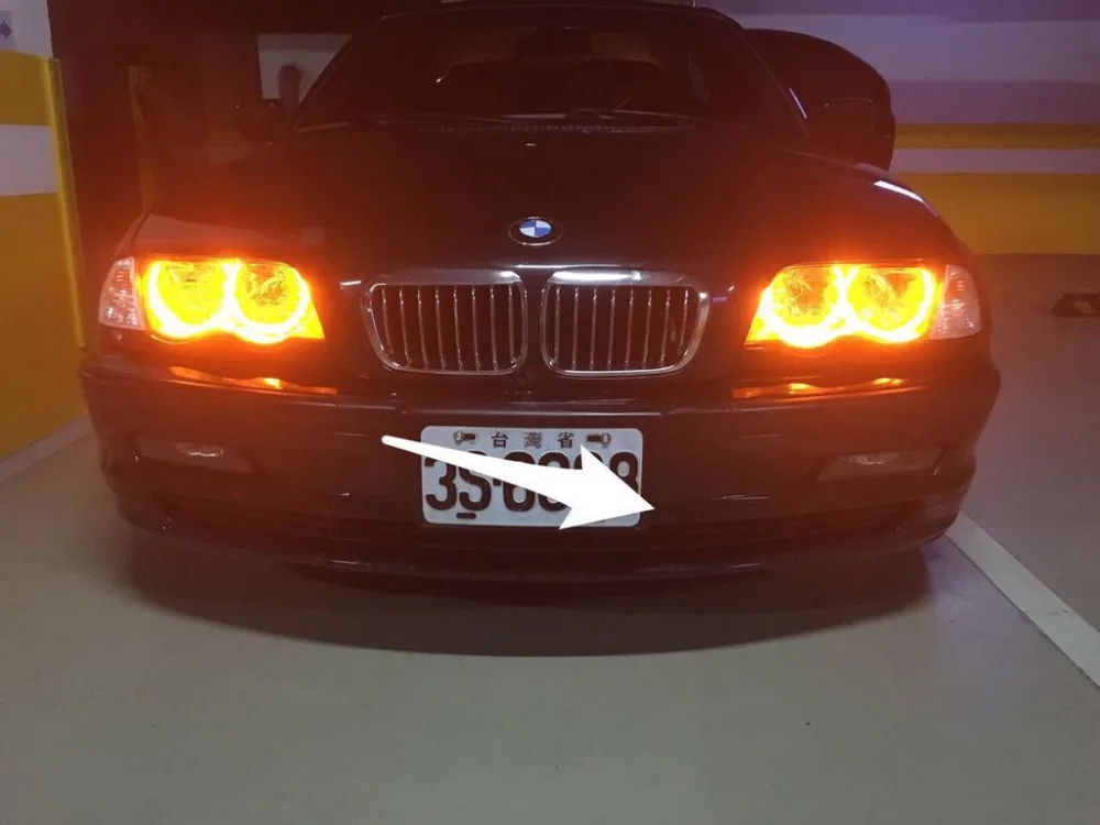 Светодиодные кольца с эффектом гало для BMW E36 E38 E39 E46 M3|headlights for|led angelled angel eyes |