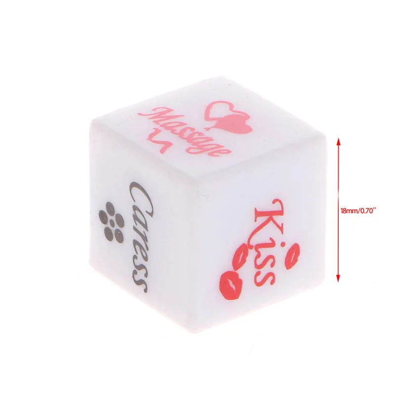 1 пара LED Flash игральные кости игрушка секс вечеринка смешная взрослая Романтика