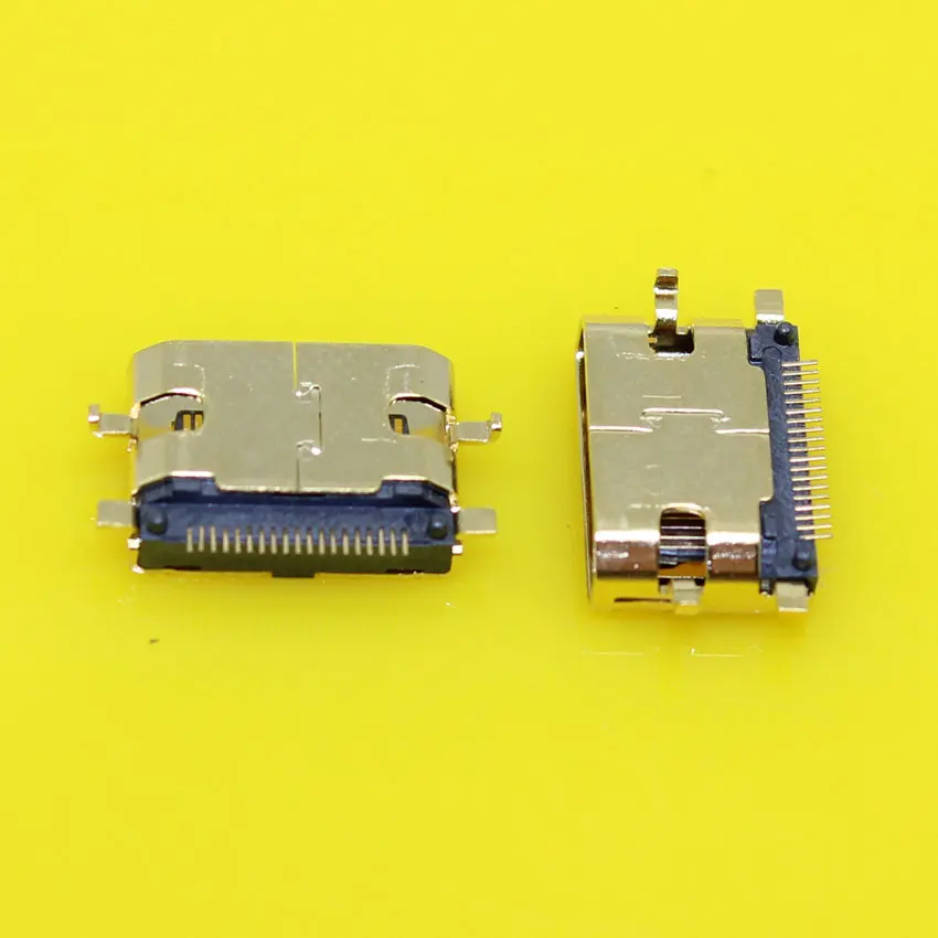 Cltgxdd HD 014 позолота мини HDMI гнездо 19pin c Тип sinking плиты 0.8 мм SMT + DIP ноги|mini hdmi female|mini