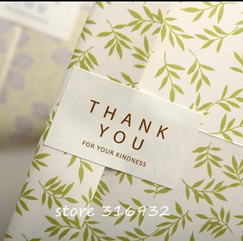 

E2 White Packaging Sticker Thank You Labels Wedding Birthday Food Package Labeling Wholesale