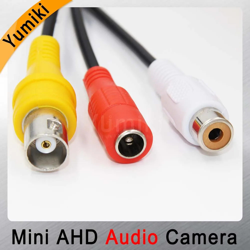HD Металлическая Цилиндрическая 1080P SONY IMX323 AHD мини камера видеонаблюдения H.264 3 7 мм