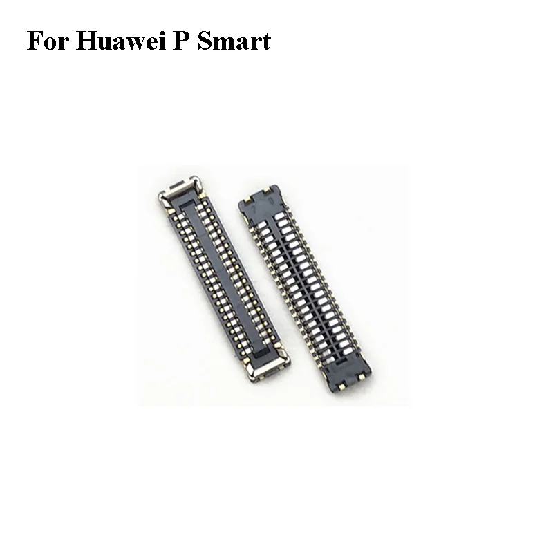 

2 шт., разъем FPC для смартфона Huawei P, ЖК-дисплей на гибком кабеле, материнская плата для Huawei PSmart