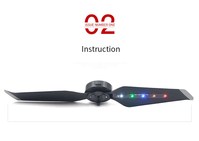 DJI MAVIC2 светодиодный светящийся весло для вспышки RC Квадрокоптер зарядка шумоподавление комплектующие винта для Mavic 2 Pro/Zoom Drone