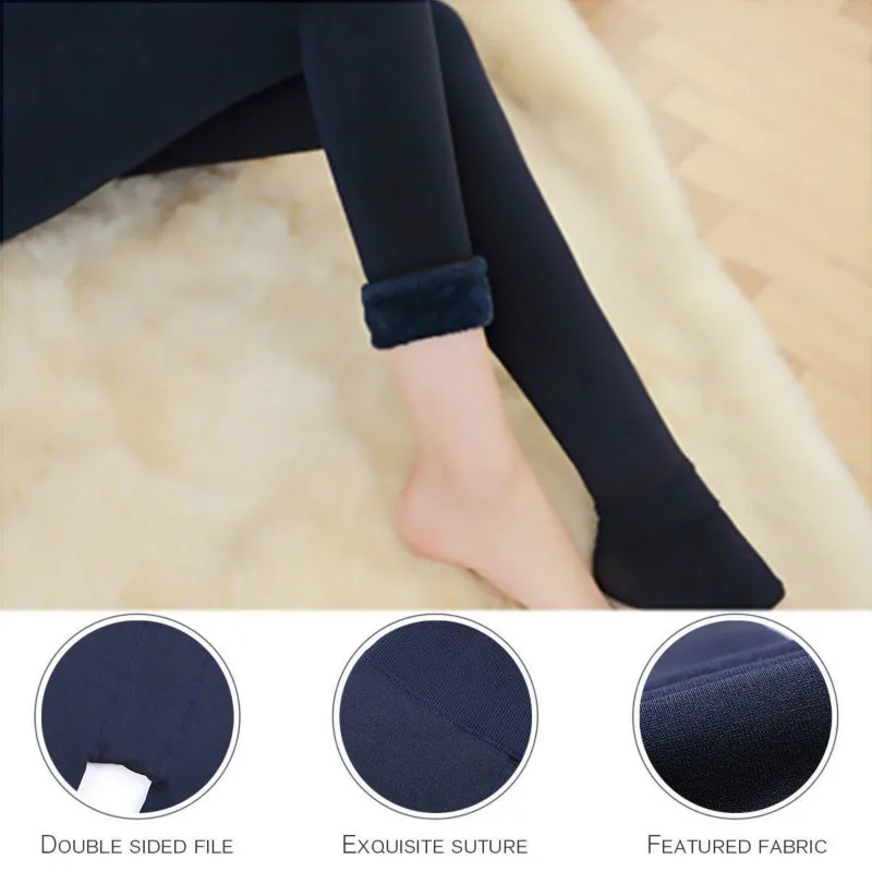 Сексуальные женские леггинсы новинка 2019 популярные зимние теплые утепленные