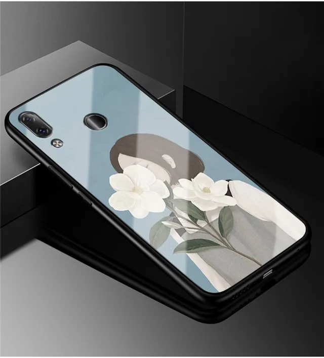 E 6,39 для lenovo Z5 Pro Чехол из закаленного стекла жесткий чехол для lenovo Z5 Pro Чехол L78031 Z5Pro крышка Z 5 Pro мягкая силиконовая рамка Para - Цвет: 26