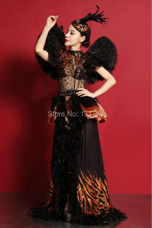 Новинка 2015 модный стиль черный сексуальный женский трико с блестками Женское