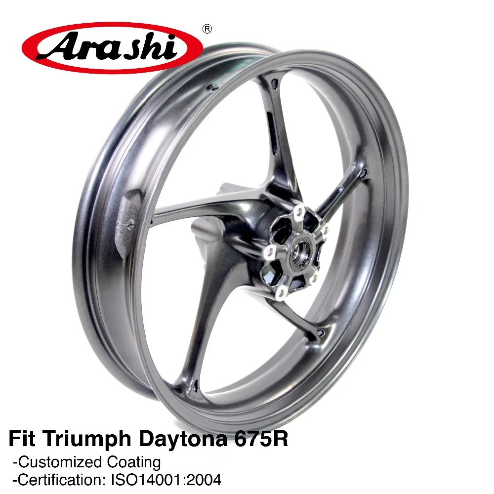 Arashi Новое поступление обода переднего колеса для TRIUMPH Daytona 675R 675 R 2013 2014 2015