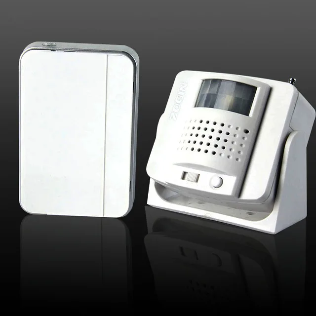 Беспроводной дверной звонок работает на 650 футов с 1 подключаемым приемником