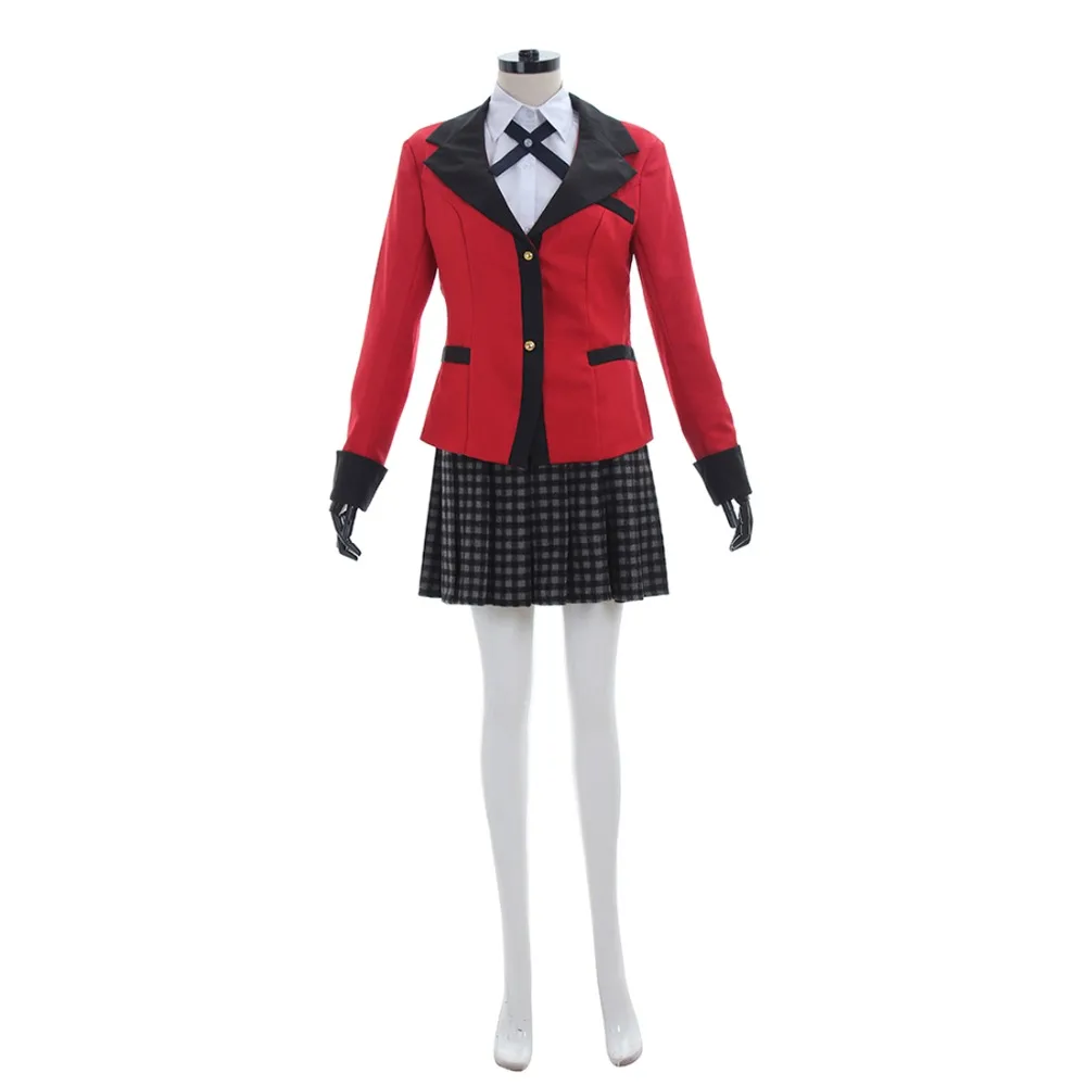 Хит аниме Kakegurui костюм для косплея милый кролик Хэллоуин женщин униформа Yomozuki Runa