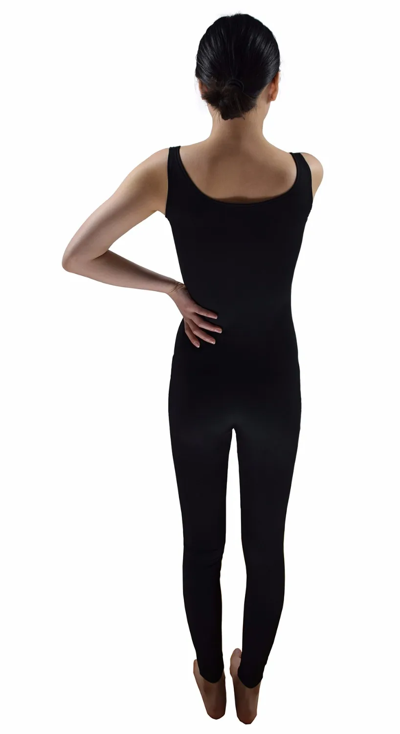 Ensnovo Lycra Spandex Women Unitard Bodysuit Tank Top Tight Suits Dancewear Dance Costumes Ballet Gymnastics | Тематическая одежда