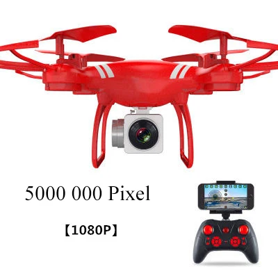 500 0000 pixels red Радиоуправляемый вертолет Квадрокоптер селфи камера Дрон Hd Gps Профессиональный 500000 пикселей дистанционное управление мини Радиоуправляемый Дрон игрушки для детей - Цвет: 500 0000 pixels red
