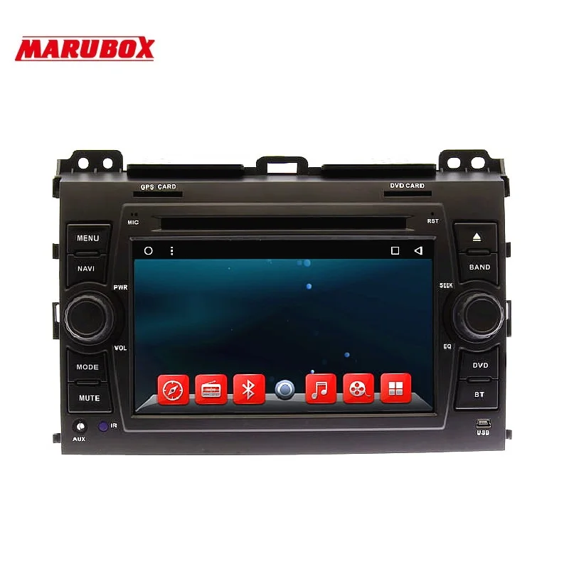 Штатная магнитола для Toyota Land Cruiser Prado120 Lexus GX 02 09 Marubox M7095 Android(внеш. усил)|quad core car|android
