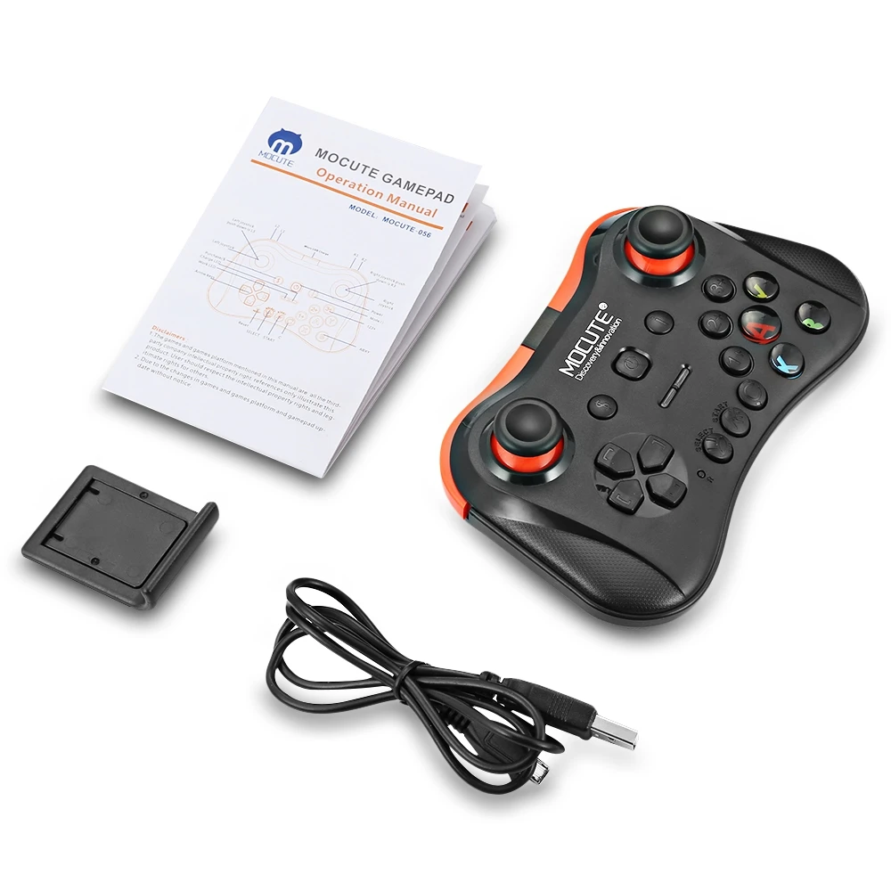 MOCUTE 056 Беспроводной геймпад Android Bluetooth Джойстик управления для мобильный ПК ТВ
