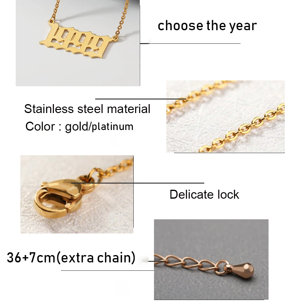 Женское ожерелье с подвеской в виде цифр|Цепочки| |