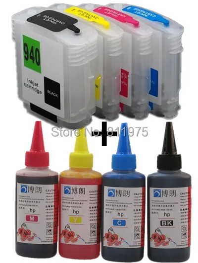 Картридж чернильный 940XL 940 hp для HP Officejet Pro 8000 8500 8500A + Premium 4 цвета 400 мл|ink hp|ink cartridge