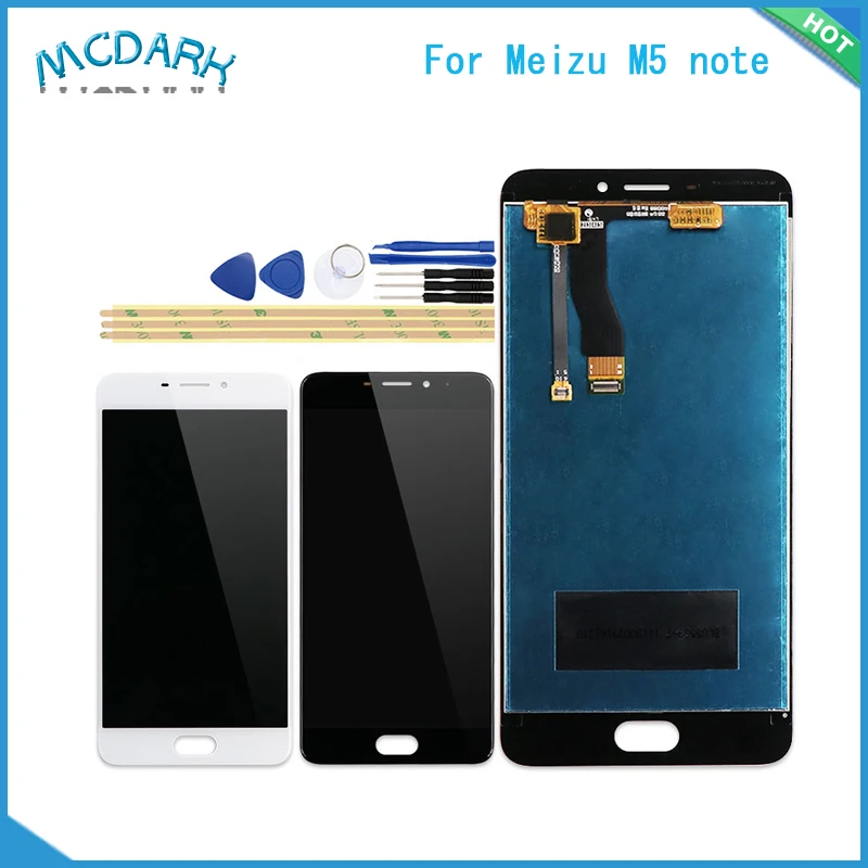 ЖК дисплей для Meizu M5 note M621H M621Q M621M M621C|Экраны мобильных телефонов| |