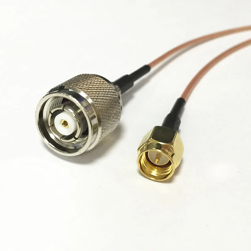 Wi Fi антенный адаптер RP TNC штырьковый разъем SMA Штекер кабель перемычки RF RG178 15 см